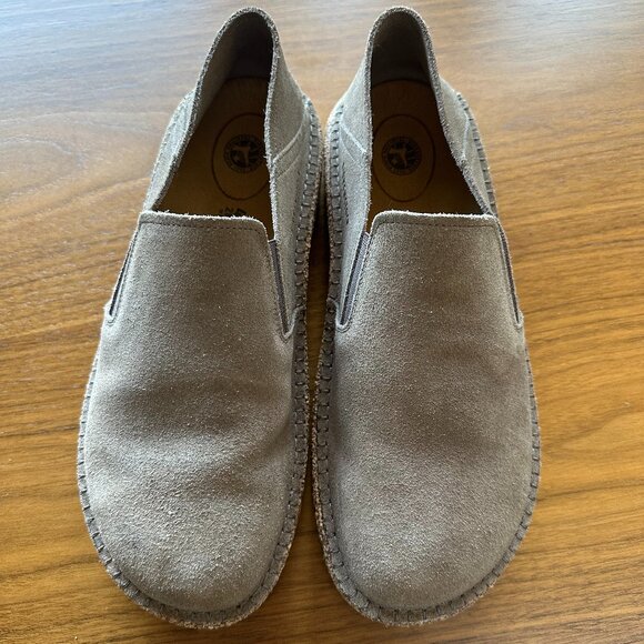 Birkenstock - Callan Suede Leather - Gray Taupe (EUR 43) - Like NEW - Picture 1 of 9